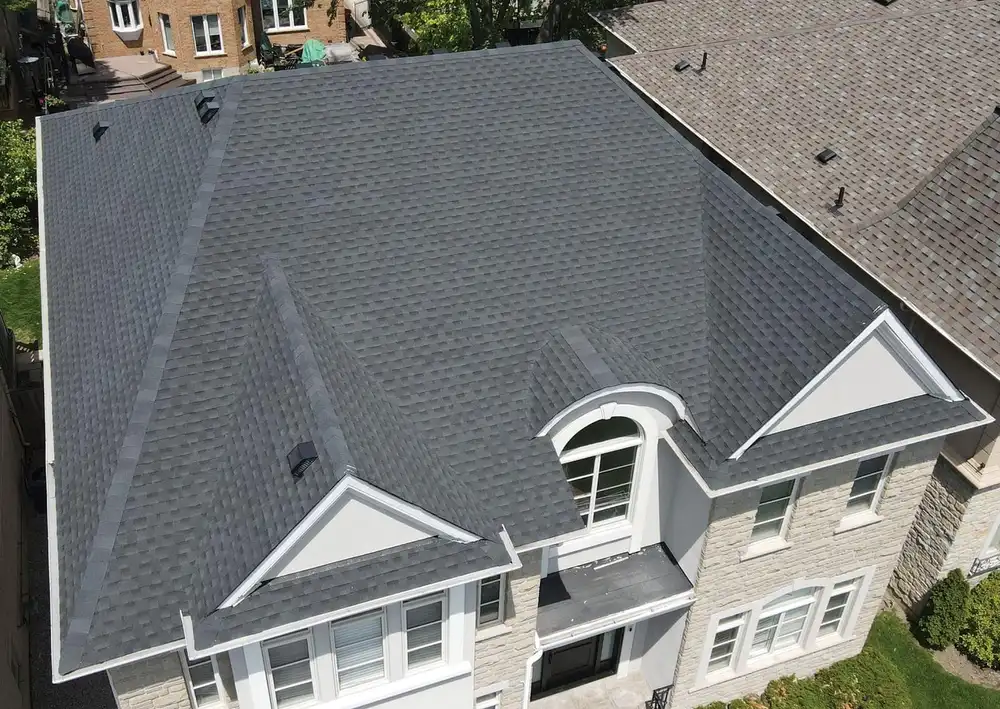 Eavestrough and gutter installation