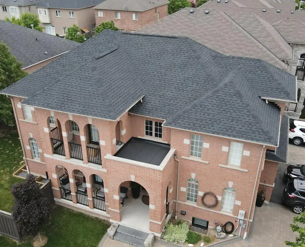 Completed roof replacement, Vaughan