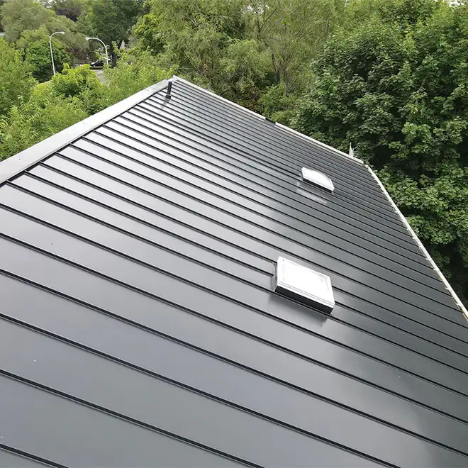 Metal & Copper example by The Roofers
